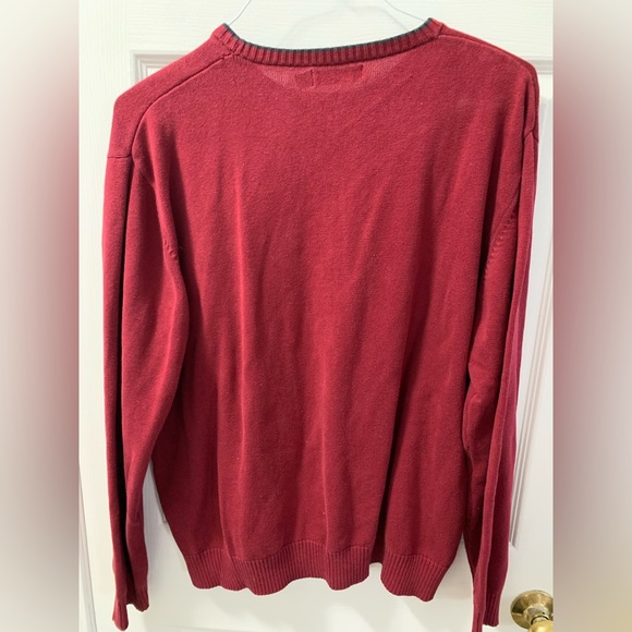 Nautica Red Sweater Size Large - Picture 3 of 3